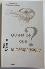 Alain Cambier Qu’est-ce que