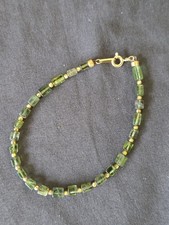 Bracelet tourmaline verte