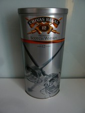 BOITE COLLECTION METALLIQUE WHISKY CHIVAS REGAL - Aged 12 years