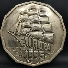 Medaille ecu europa - medaille, voilier