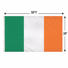 Grand Drapeau Irlandais 5ft X