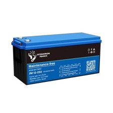 Batterie Ultimatron 250Ah 12V AGM Décharge Lente