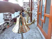 Cloche nautique en laiton fait