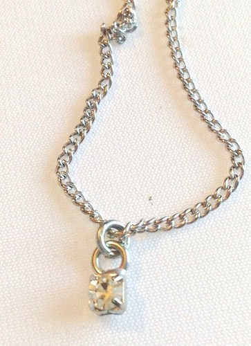 Collier vintage couleur - collier, argent