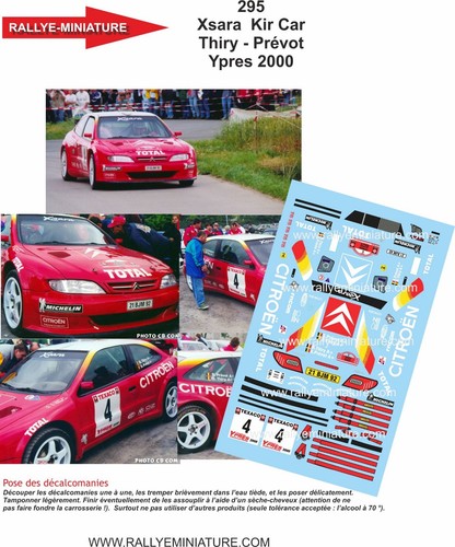 Decals ref 0295 citroen - 0295,