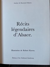 Récits légendaires d'Alsace