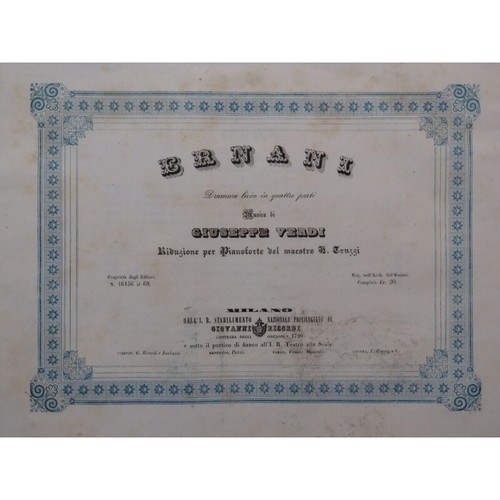 Verdi giuseppe ernani opéra - giuseppe,