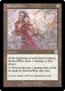 Magic mtg fil barbelé - barbelé,
