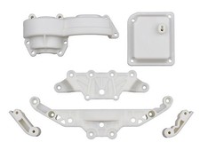 Associated AS31956 Top Plate & Gearbox Top & Receiver Box Top [Natural/RC10 4x4