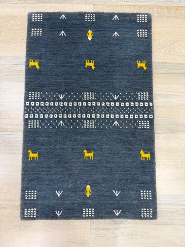 Tapis gabbeh fait main 100 - main,