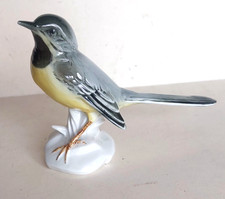 Ancien Vintage Karl Ens Oiseau  Porcelaine de Saxe Marque Verte