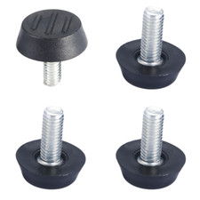 4 X Pieds Réglables pour Meubles Table Chaise Armoire Vis M6 M8 Boulon à Tampon