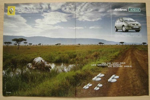 Publicité papier voiture - publicité,