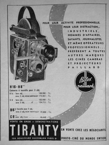 Publicité 1954 tiranty - publicitÉ,