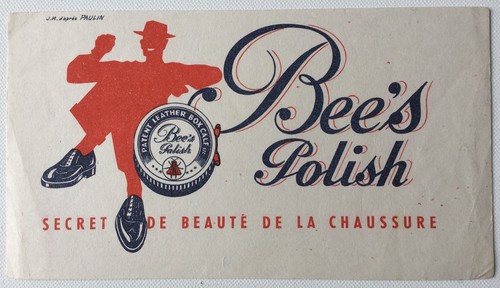 Buvard publicitaire ancien