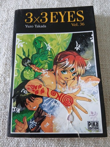 Rare manga 3x3 eyes tome - rare,