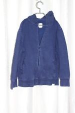 sweat blouson à capuche GAP Kids - 6-7 ans  - coton - bleu - zippé - TBE