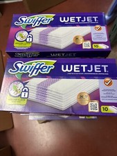 Swiffer WetJet Balai Spray 10 Recharges Lingettes Pour Tous Types De Sol  X8