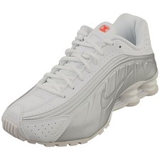 Nike Shox R4 Blanc Argent -