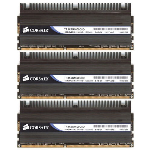 Corsair tr3x6g1600c8d ddr3 - corsair,