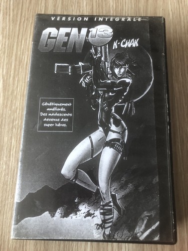 Cassette vidéo vhs film - film, gen13