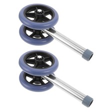 1 paire de roulettes universelles de rechange pour déambulateur - Kit de