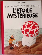 Album BD Tintin "L'étoile mystérieuse" Fac-similé EO couleurs de 1942