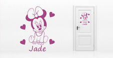 * 1 Sticker Bébé Minnie