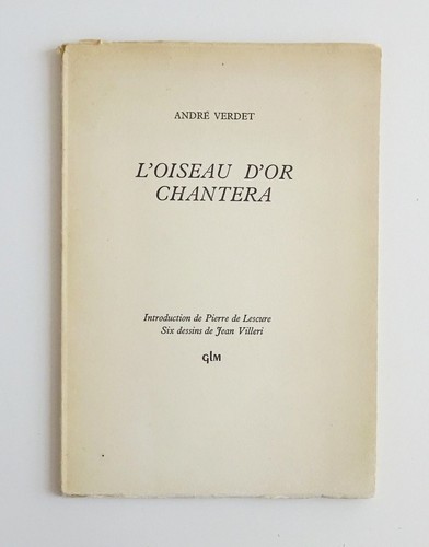 André verdet oiseau or - l',