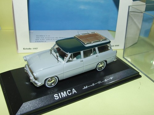 Simca marly gris vert - vert, norev