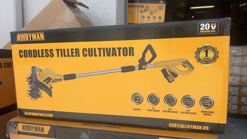 20v cordless tiller - cordless,