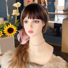 Tête de mannequin femme, buste pour collier, lunettes, bijoux