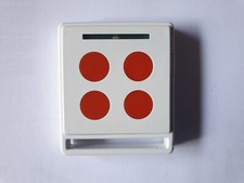 Télécommande ECCO5 blanche et rouge Nice Home