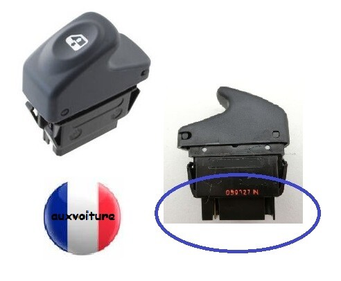 Bouton leve vitre renault
