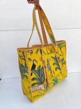 Sac À Main En Coton Imprimé