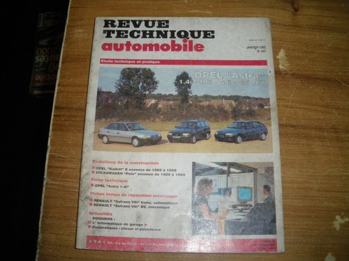 Revue technique rta - rta, astra