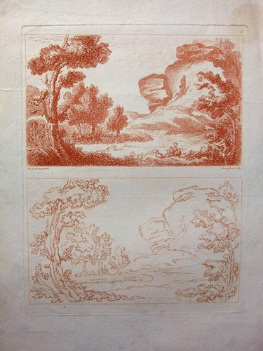 Gravure sanguine xviiie cours - xviiie,