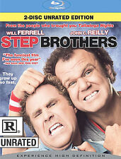 Step Brothers (Blu-ray Disc, 2008, 2-Disc Set, Rated/Unrated)