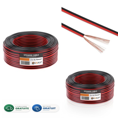 Manax câble enceinte 2x0 - câble,
