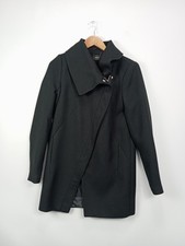 ONLY Manteau Léger Femme Noir Motif Chevrons Élégant (EU 34)