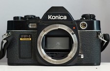 KONICA FP-1 PROGRAM CAMERA BODY 35MM FILM CAMERA AS IS