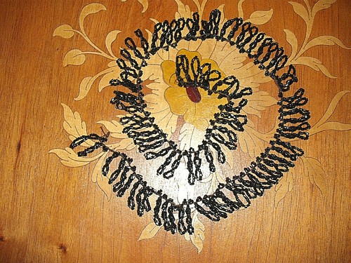 Ancienne bande perles - ancienne, de