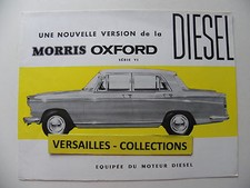 Catalogue / brochure la nouvelle MORRIS OXFORD série VI diesel
