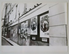 Photo ancienne 18x24cm affiche ELECTIONS Paris mai 68 poster may 1968 24