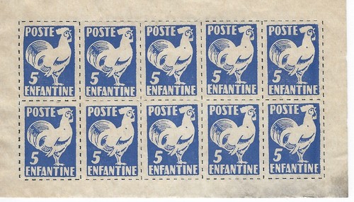 France poste enfantine bloc - bloc, de