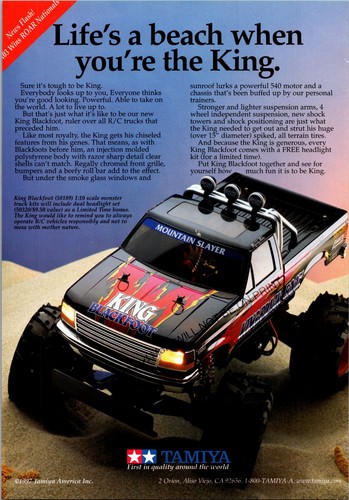 Tamiya king blackfoot 10 - tamiya,