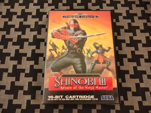 Shinobi sur megadrive - shinobi,