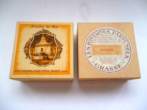 Boite poudre parfumerie - boite,