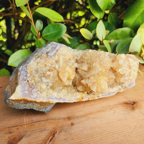 Géode améthyste calcite - géode, et