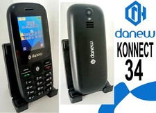 DANEW KONNECT-34 Téléphone mobile noir double Sim Débloqué tout opérateur.